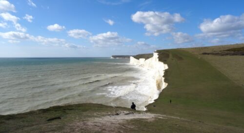 Wandelen over de Seven Sisters in East Sussex
