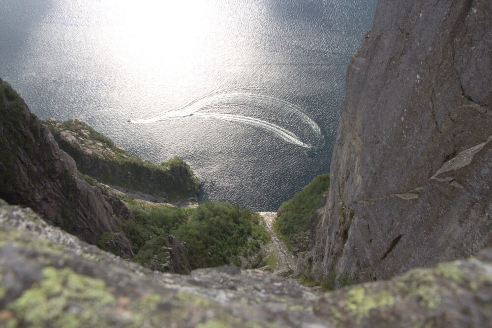 Wandelen naar Preikestolen Noorwegen